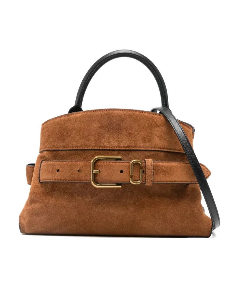 Marc Jacobs buckle-detail leather tote bag - Braun Braun