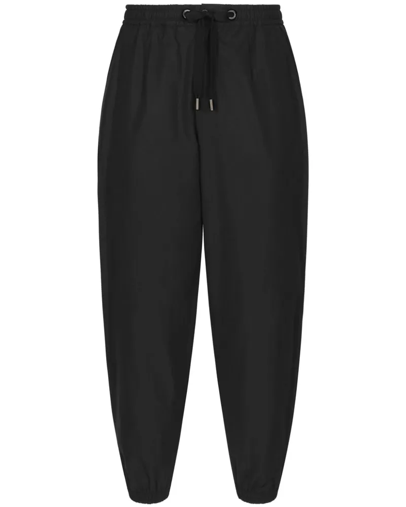 Dolce & Gabbana Jogginghose mit Kordelzug - Schwarz Schwarz