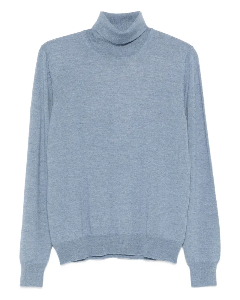 Tagliatore Pullover mit Rollkragen - Blau Blau