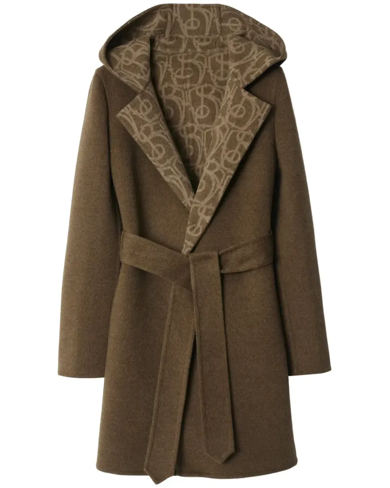 Burberry Mantel mit Kapuze - Braun Braun