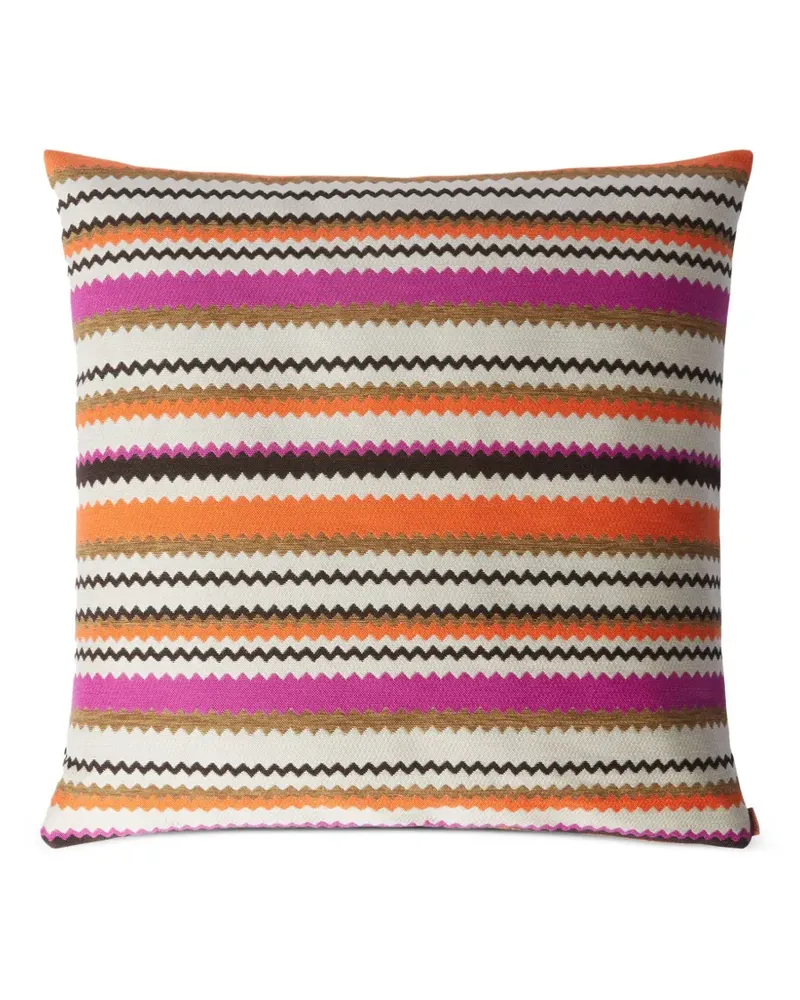Missoni Home Kissen mit Zickzackmuster - Orange Orange