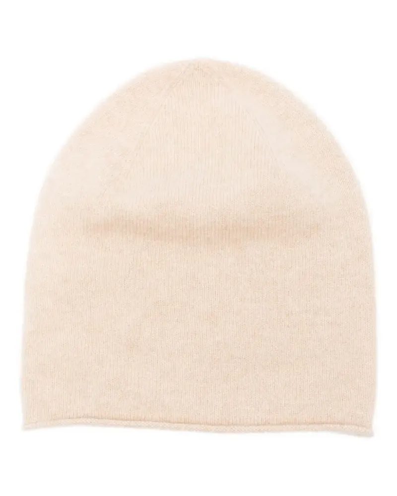Liska Beanie aus Kaschmir - Nude Nude