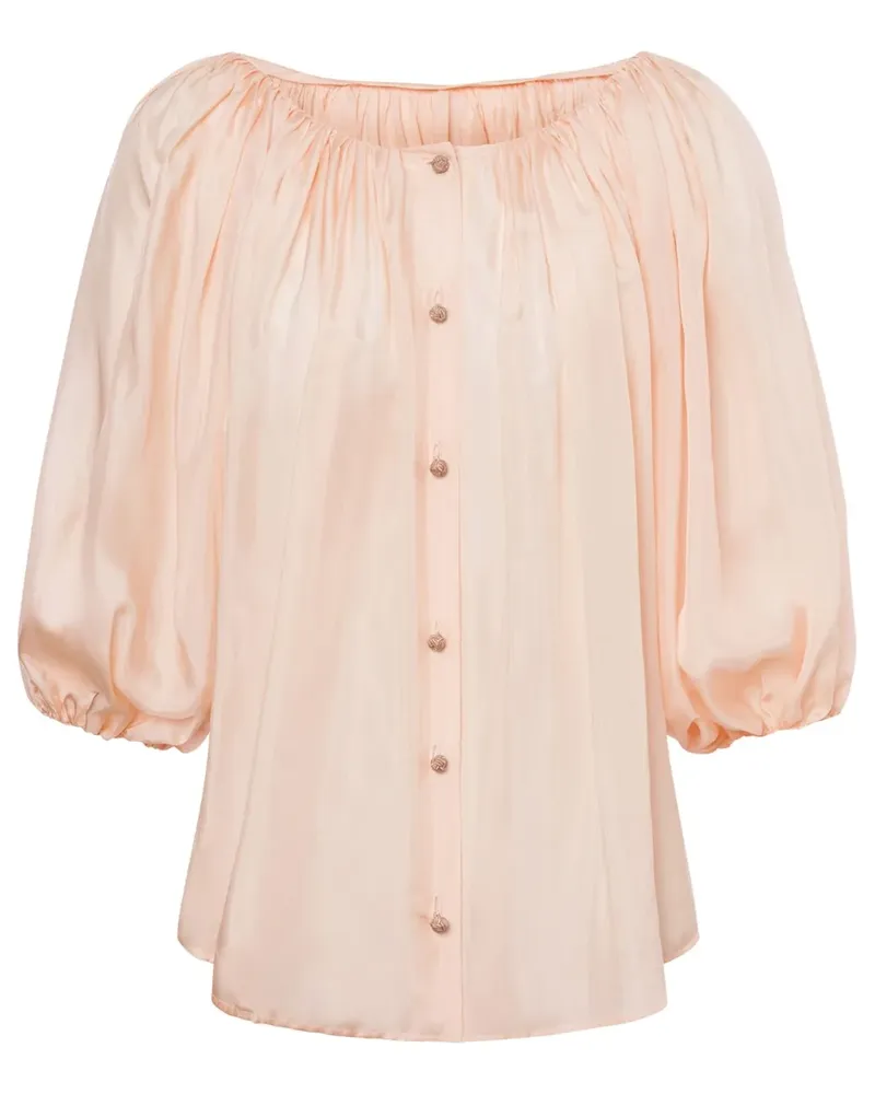 Philosophy Di Lorenzo Serafini Bluse aus Seide - Rosa Rosa