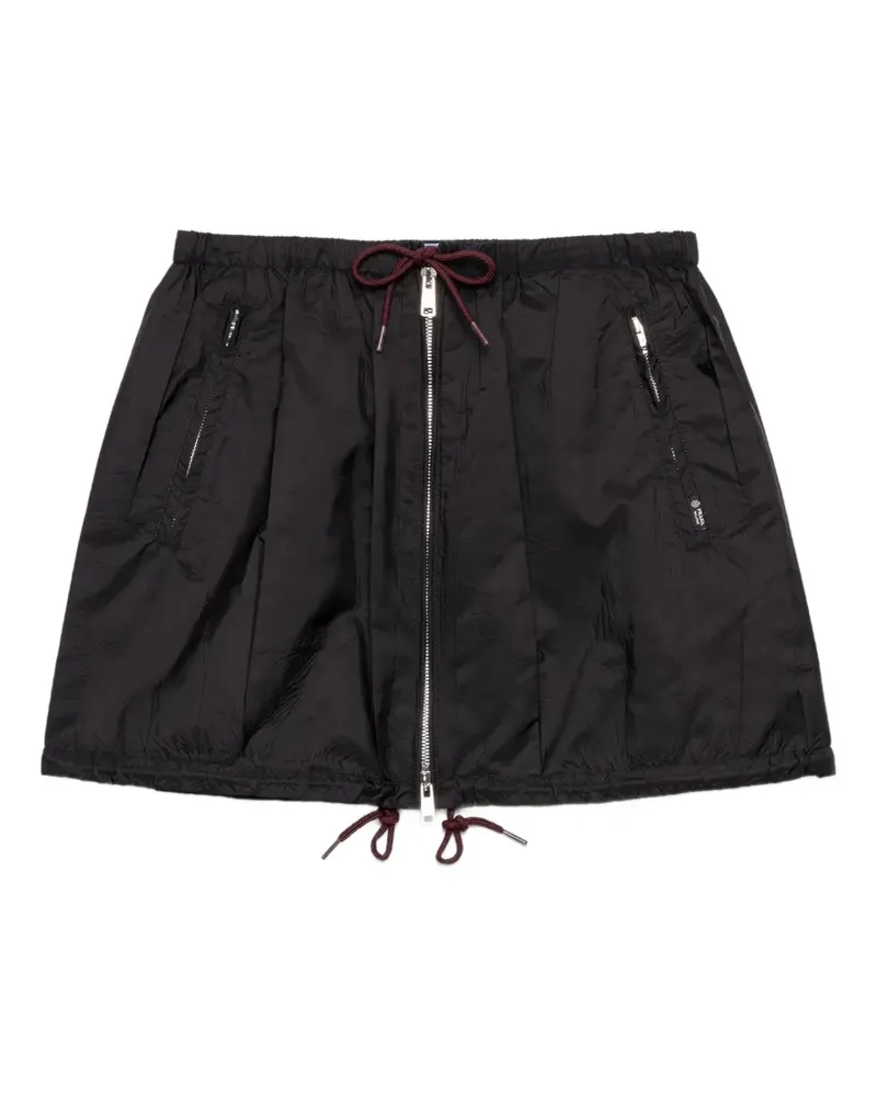 Prada Lightweight Re-Nylon Minirock - Schwarz Schwarz