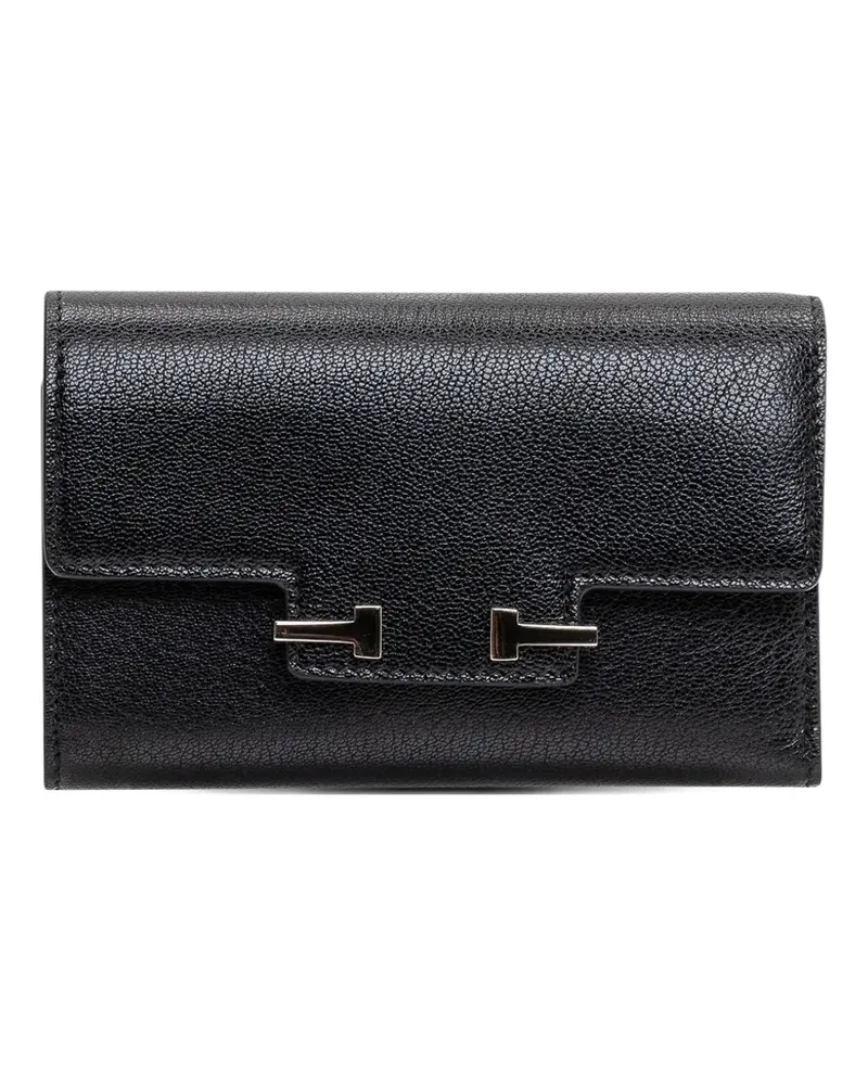 Tom Ford T-detail compact wallet - Schwarz Schwarz