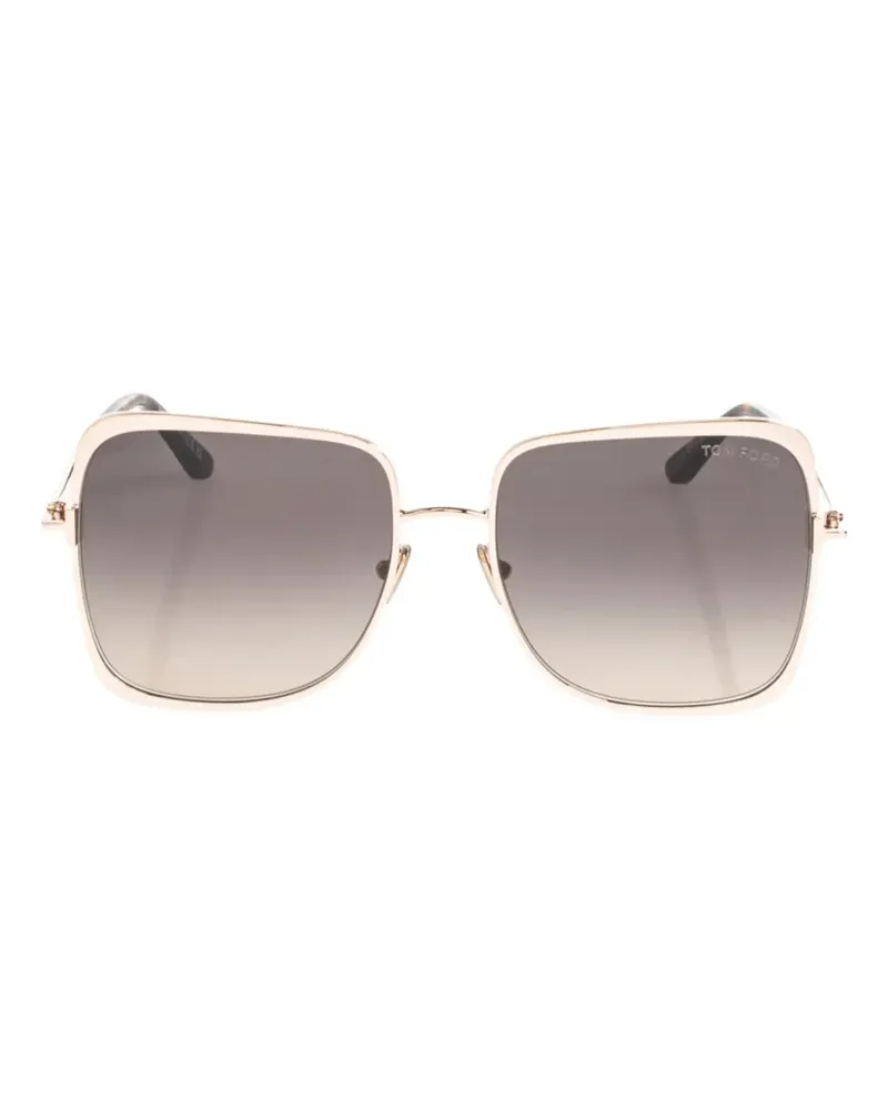 Tom Ford square-frame sunglasses - Gold Gold