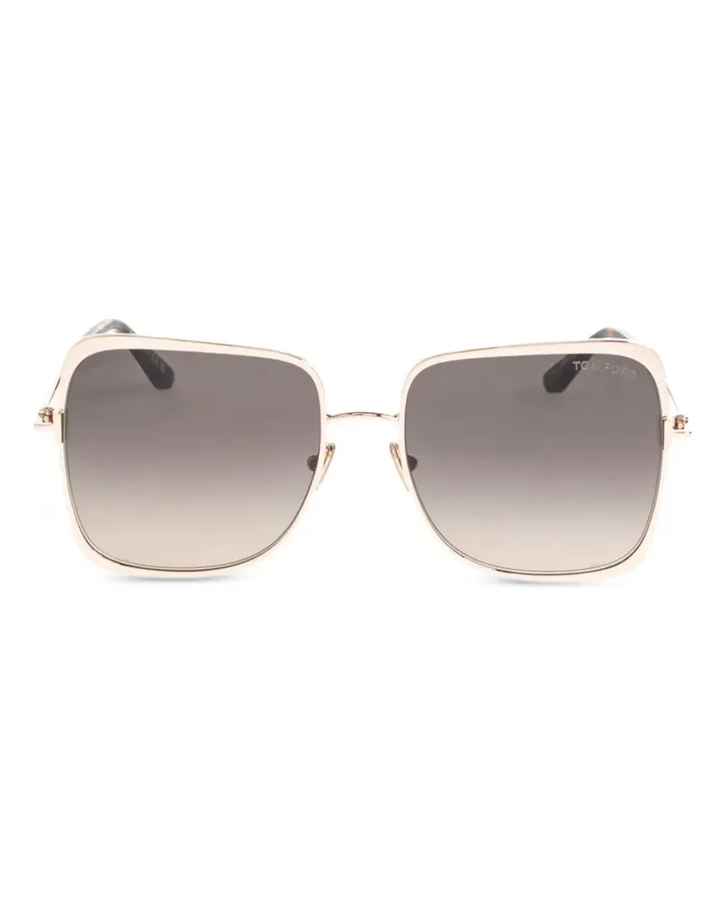 Tom Ford square-frame sunglasses - Gold Gold