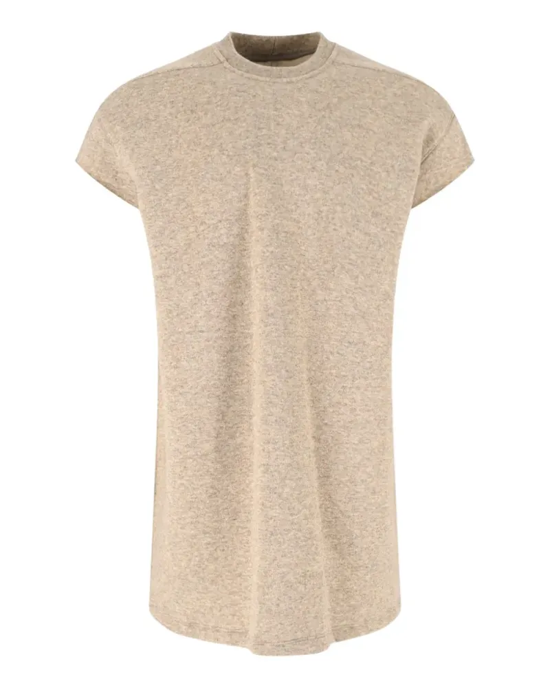 Rick Owens knit crew-neck T-shirt - Nude Nude