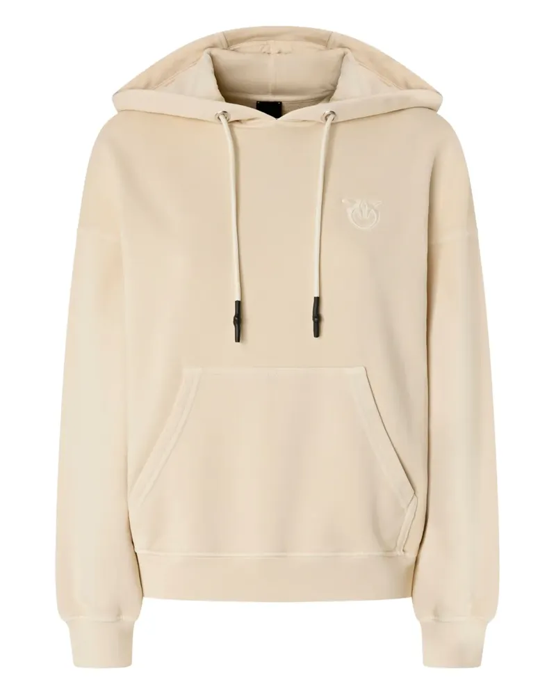 Pinko Hoodie mit Kordelzug - Nude Nude