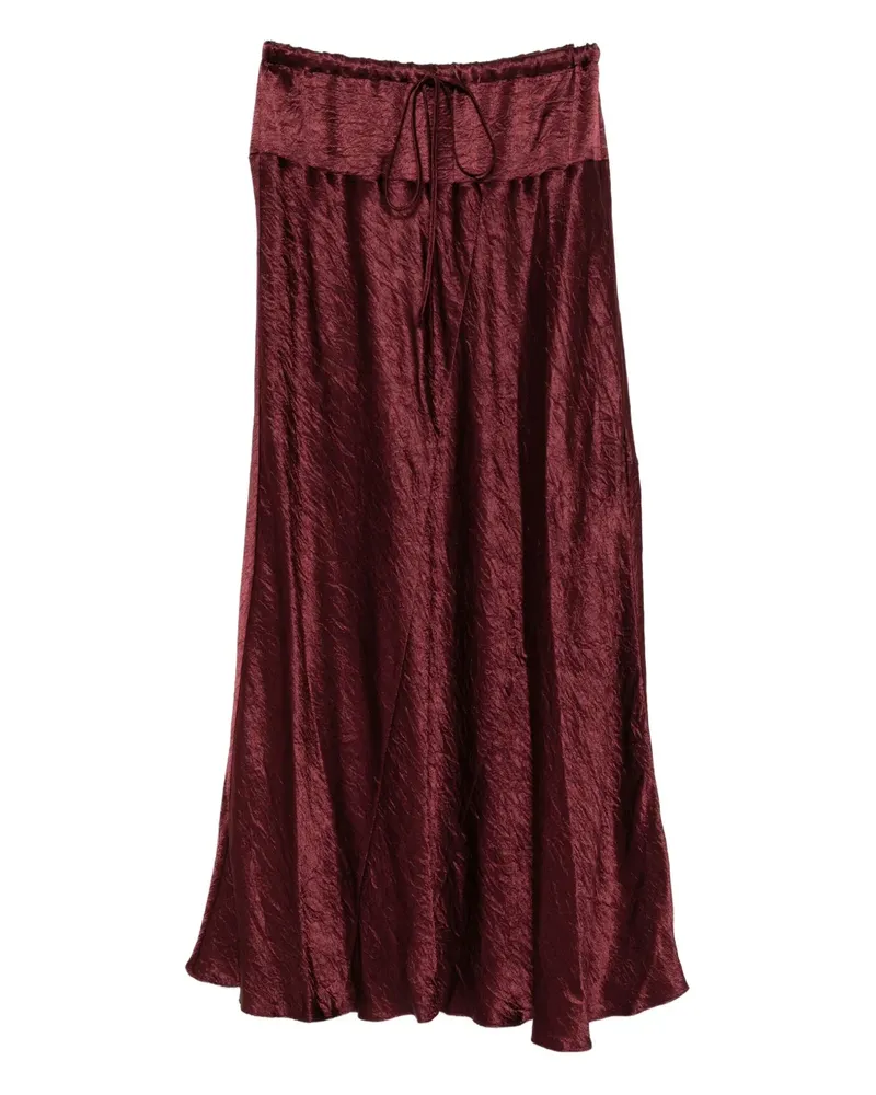 Lauren Manoogian Rock mit Knitteroptik - Rot Rot