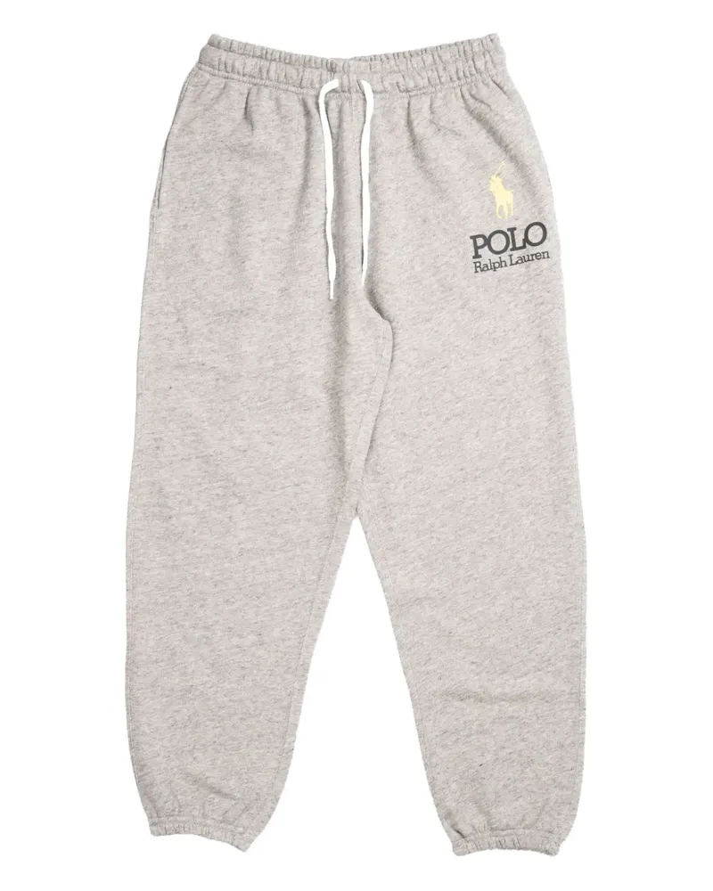 Ralph Lauren Polo Pony drawstring track pants - Grau Grau