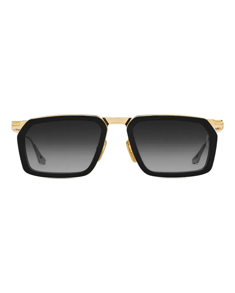 DITA Eckige Eplx.25 Sonnenbrille - Schwarz Schwarz
