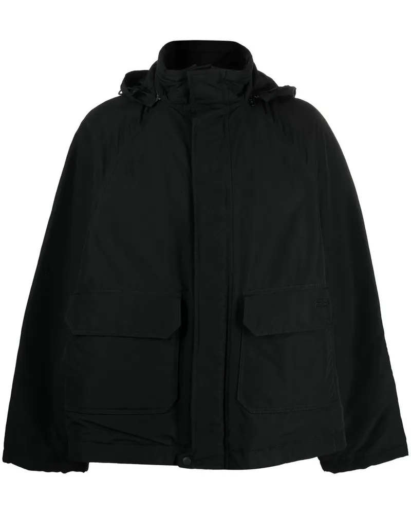 Balenciaga BB Icon Kick Parka - Schwarz Schwarz
