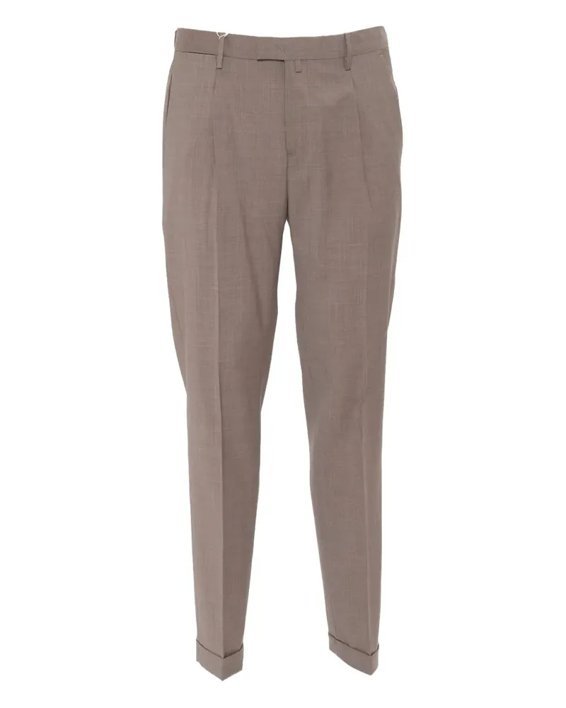 Briglia 1949 Hose mit Bundfalten - Braun Braun