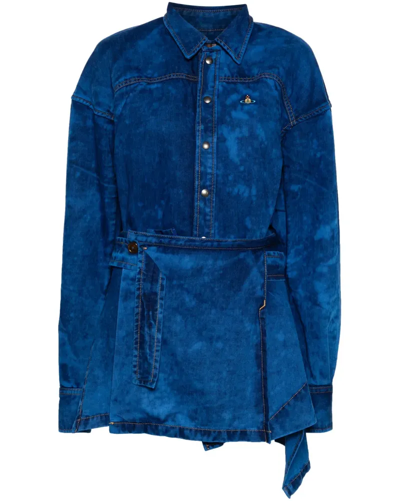 Vivienne Westwood Meghan Minikleid - Blau Blau