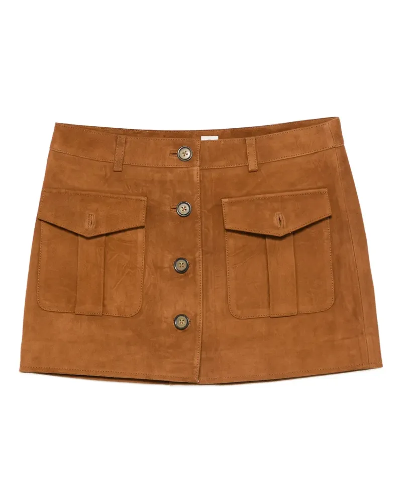 The Garment Minirock mit Pattentaschen - Braun Braun