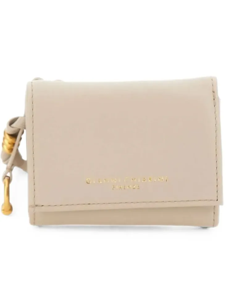 Gianni Chiarini logo-print wallet - Nude Nude