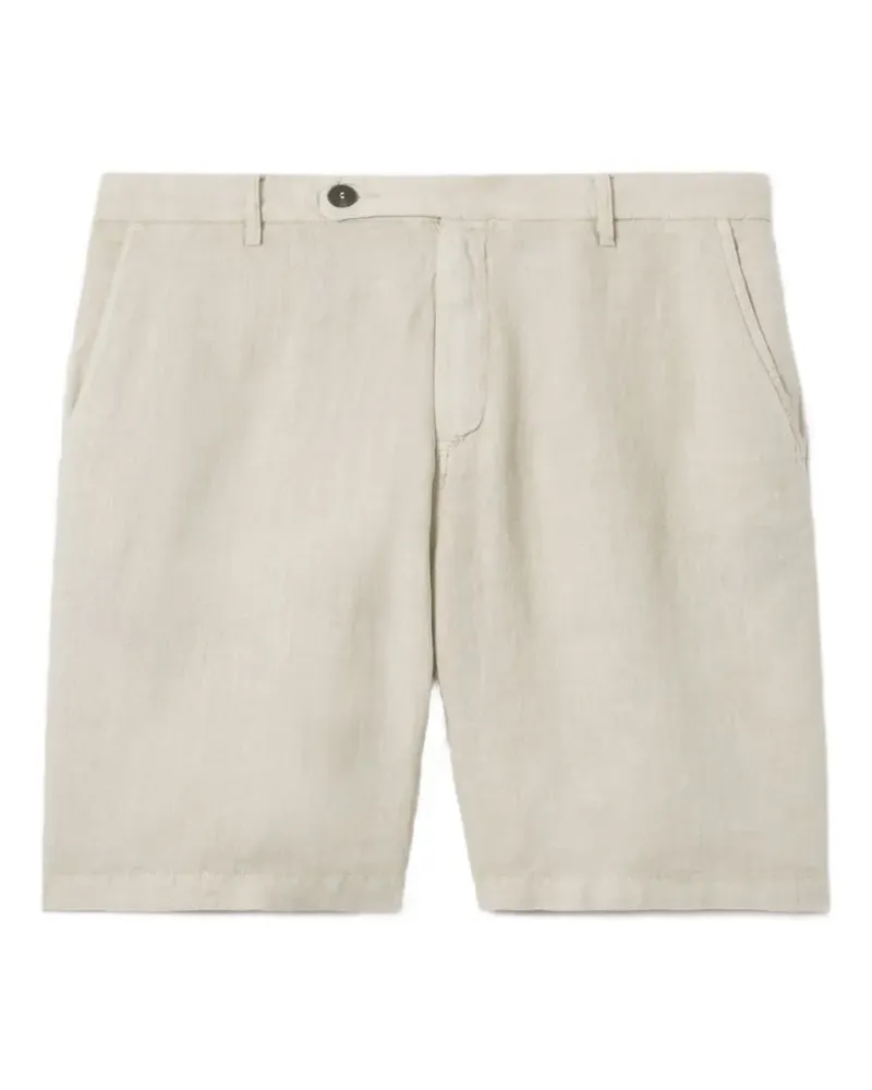 MC2 Saint Barth Sebastian Shorts mit Knopfverschluss - Weiß Weiß