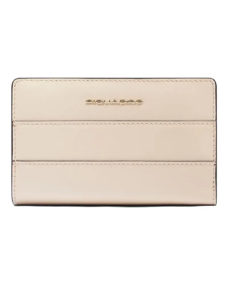 Piquadro bi-fold wallet - Nude Nude