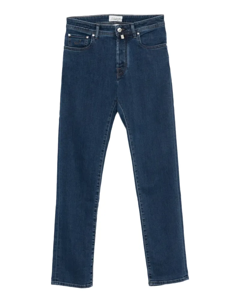 Jacob Cohën Jeans mit Knopfverschluss - Blau Blau