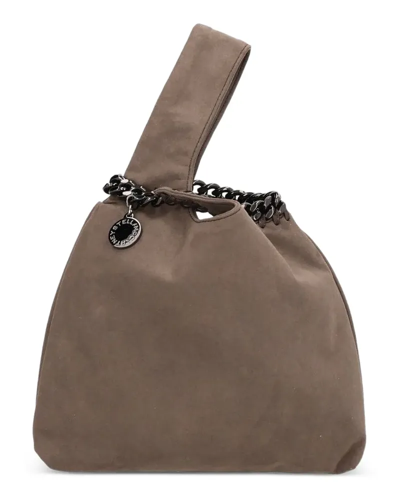 Stella McCartney Falabella Tote Bag mit Kettenborten - Braun Braun