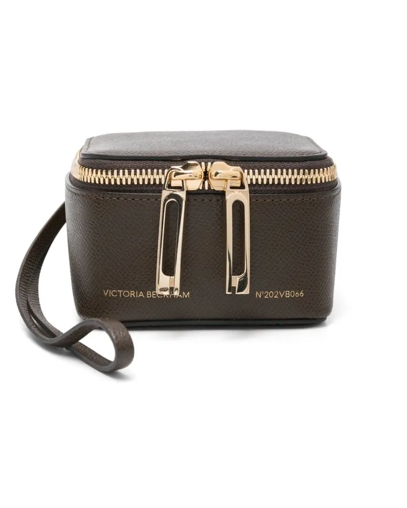 Victoria Beckham Micro Vanity Clutch - Braun Braun