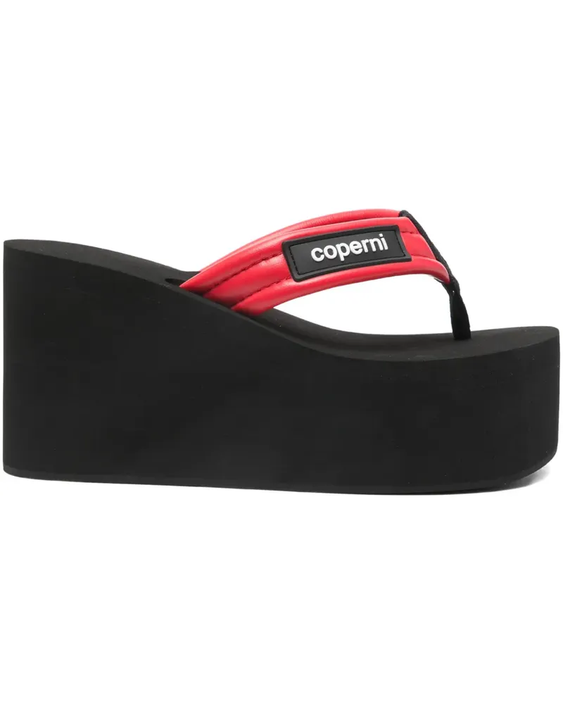 COPERNI Sandalen mit Plateau 95mm - Schwarz Schwarz