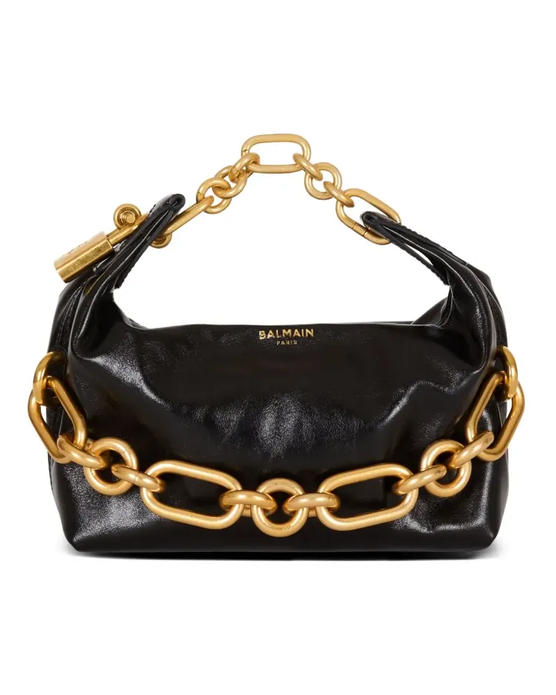 Balmain Mini Sync Tote Bag - Schwarz Schwarz