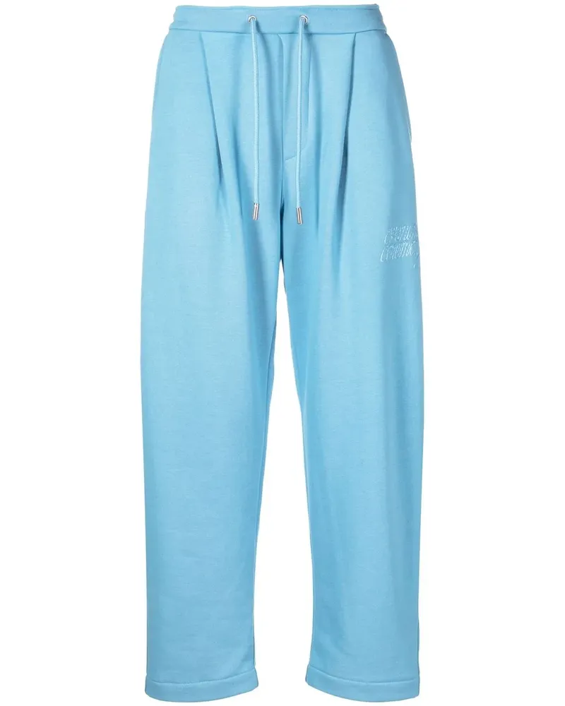 Opening Ceremony Bestickte Jogginghose - Blau Blau
