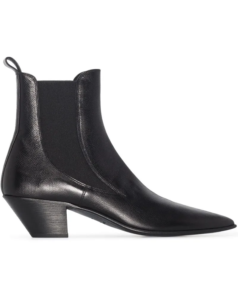 Saint Laurent Ellis Chelsea-Boots 50mm Schwarz