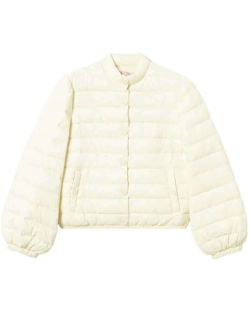 Twin-Set Steppjacke mit Logo-Knöpfen - Nude Nude