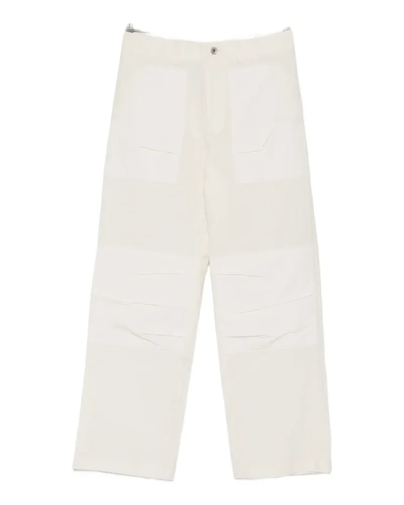 individual sentiments panelled trousers - Nude Nude