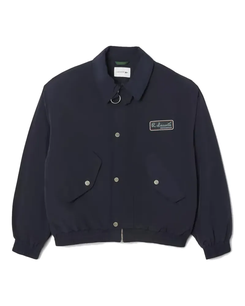 Lacoste buttoned blouson jacket - Blau Blau