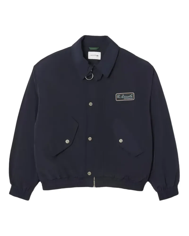Lacoste Geknöpfte Blousonjacke - Blau Blau