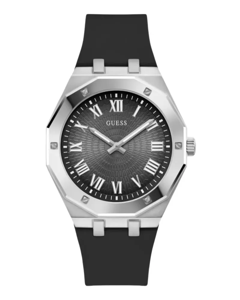 Guess octagonal-shape 42mm watch - Schwarz Schwarz