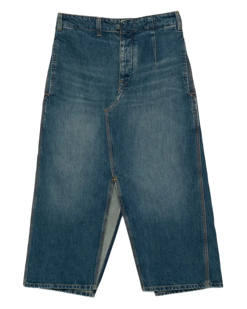 Victoria Beckham Jeansrock in A-Linie - Blau Blau