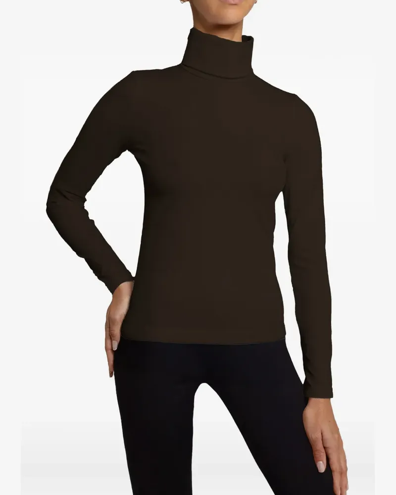 Wolford Pullover mit Rollkragen - Braun Braun