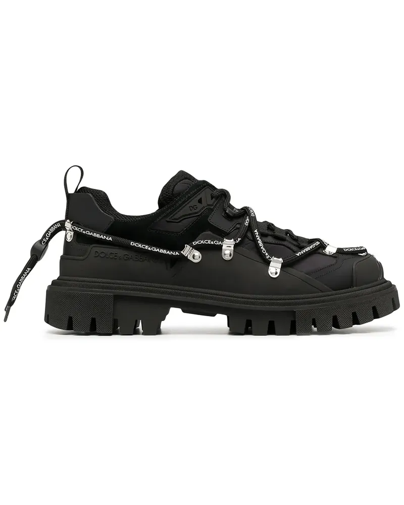 Dolce & Gabbana High-Trekking' Sneakers - Schwarz Schwarz
