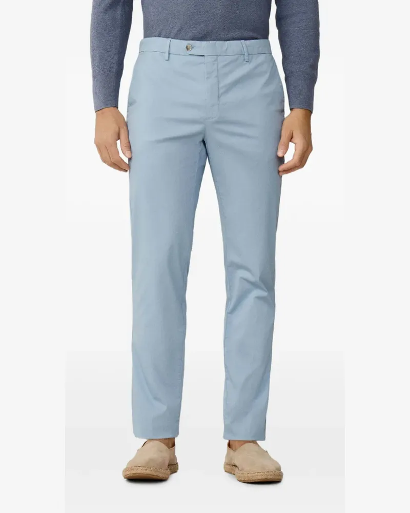 Hackett Kensington Hose mit schmalem Schnitt - Blau Blau