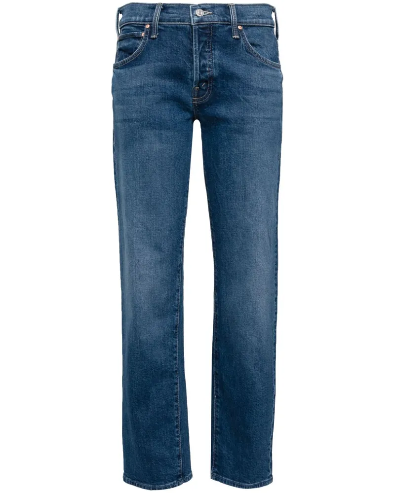 Mother The Slider Hover Jeans Blau