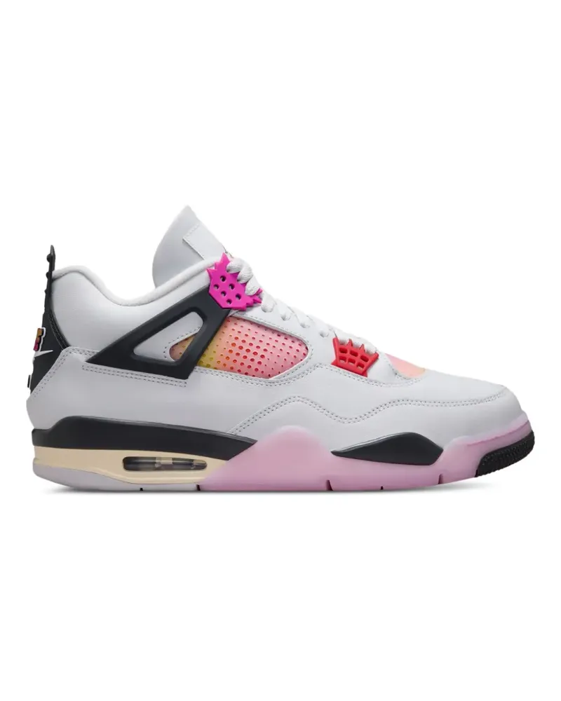 Nike Air Jordan 4 Retro Sneakers - Weiß Weiß