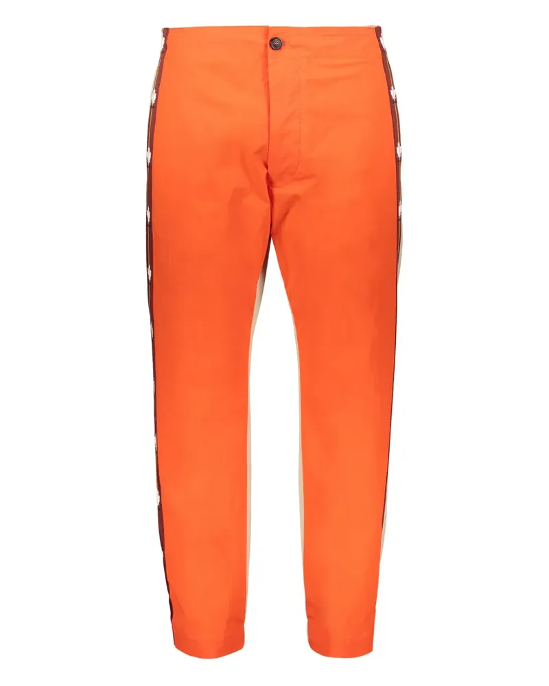 Dsquared2 Jogginghose in Colour-Block-Optik - Orange Orange