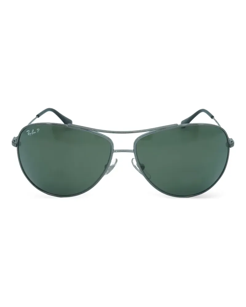 Ray Ban Getönte Pilotenbrille - Silber Silber