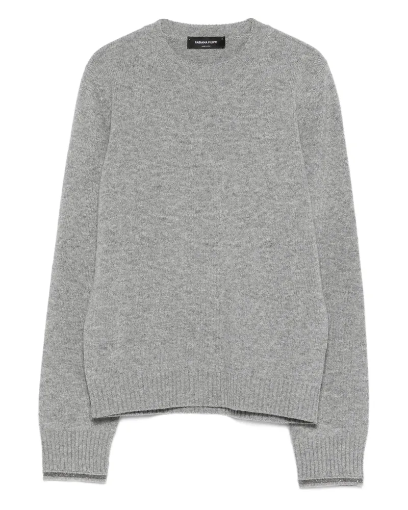 Fabiana Filippi ribbed sweater - Grau Grau