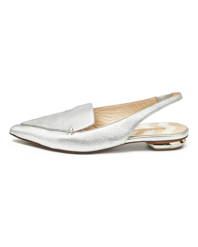 Nicholas Kirkwood Beya Slingback-Pumps - Silber Silber