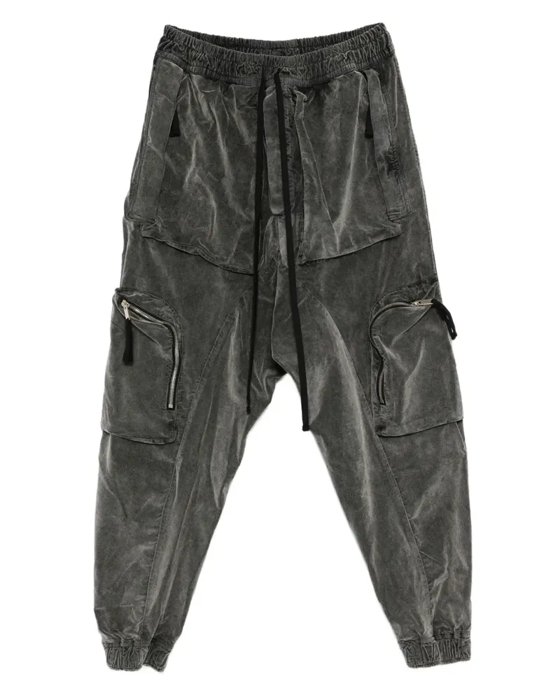 THOM KROM Hose mit Kordelzug - Grau Grau