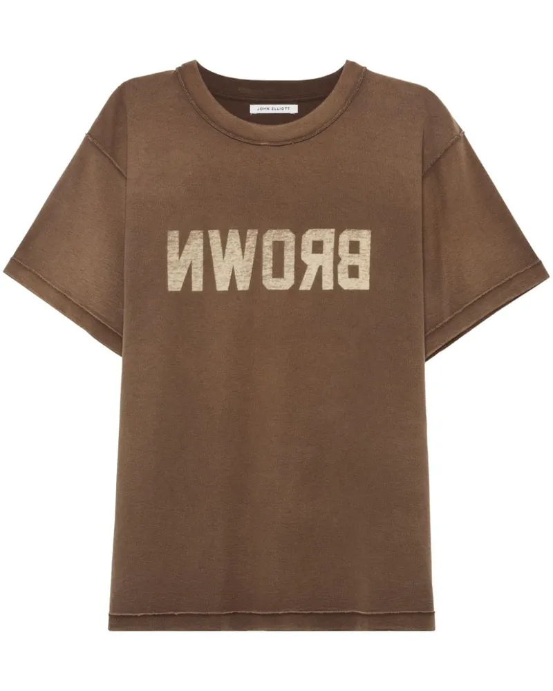 John Elliott + Co Rush T-Shirt Braun