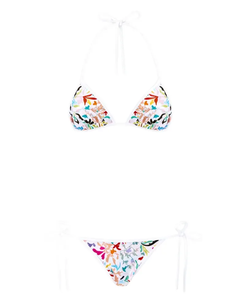 Missoni printed bikini - Weiß Weiß
