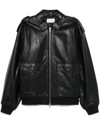 FRANKIE Shop Viper Lederjacke Schwarz