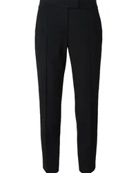 Akris Cropped-Hose mit Bügelfalten Schwarz